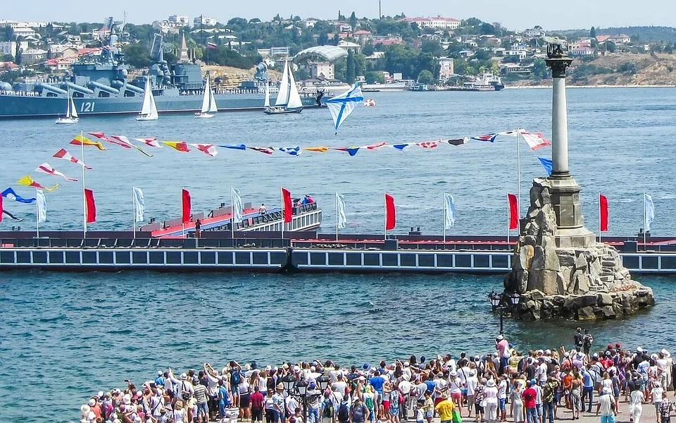 Празднование для ВМФ в Севастополе 2018